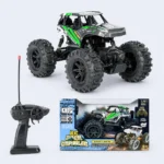 Off Road RC Rock Crawler Green Toy Car