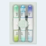 Pastel Highlighter Pen Set 3 Pieces Soft Color Marker Pens Study Office Use
