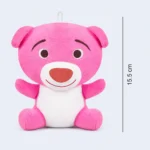 Pink Teddy Bear Plush Toy 15.5cm for Kids