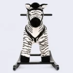 Plush Zebra Rocking Horse for Kids