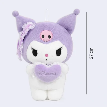 Purple Bunny Plush Toy 27cm for Kids