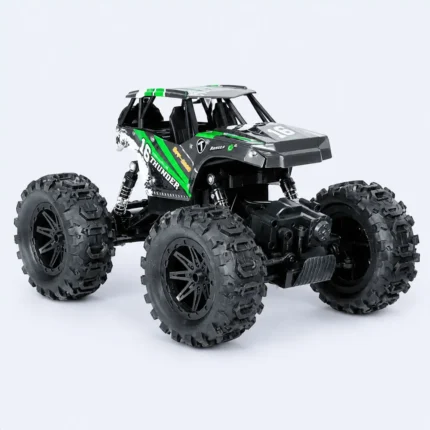 RC Rock Crawler 4x4 Climbing Car Off Road Remote Toy Green