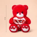 Soft 30CM Red Teddy Bear Plush Toy for Kids