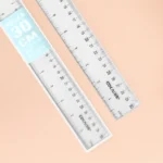 Transparent 30cm Plastic Ruler for Accurate Measurements