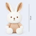 White Bunny Plush Toy 25cm for Kids