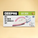 Geepas Dry Iron GDI7782 – 1200W Non-Stick Soleplate Clothes Iron - Image 2