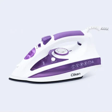 Clikon Steam Iron CK4116 – 2400W Ceramic Soleplate