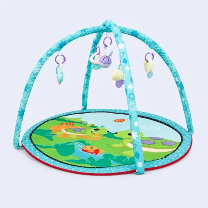 Baby Sensory Play Gym Activity Mat with Hanging Toys