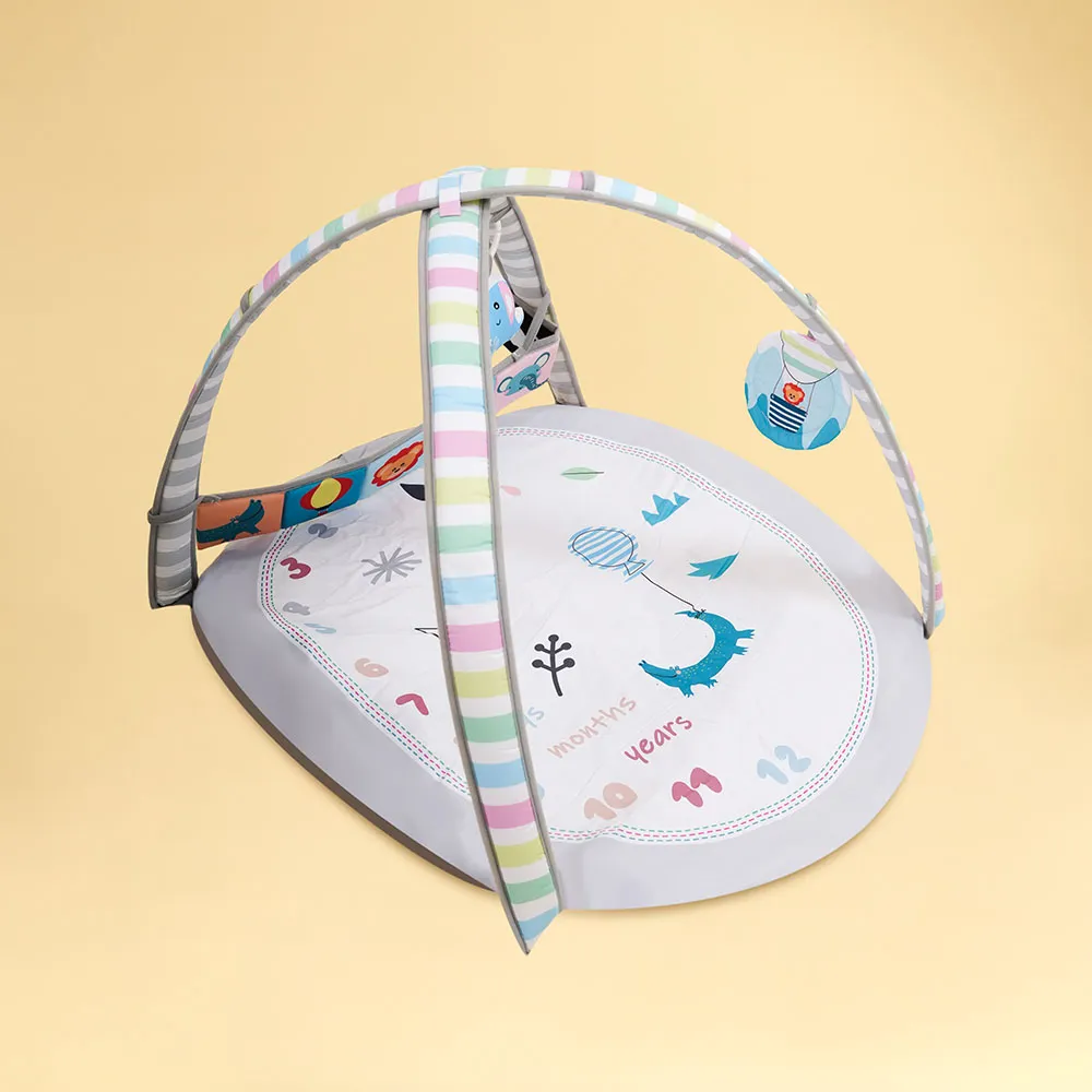 Baby Fitness Piano Play Mat with Hanging Toys Baby Fitness Piano Play Mat with Hanging Toys - Image 1