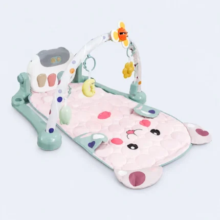 Baby Fitness Piano Play Mat with Hanging Toys