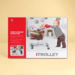 Kids Metal Shopping Trolley Toy Cart - Image 2