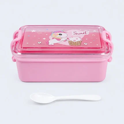 Kids Unicorn Lunch Box – Leakproof Food Container