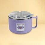 Kids Insulated Food Bowl with Handle & Lid (Purple) - Image 2