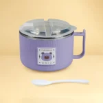 Kids Insulated Food Bowl with Handle & Lid (Purple)