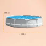 INTEX 12FT X 39 IN PRISM FRAME POOL - Image 4