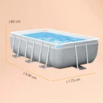 INTEX PRISM FRAME RECTANGULAR POOL SET - Image 2