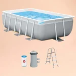 INTEX PRISM FRAME RECTANGULAR POOL SET