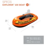 INTEX EXPLORER BOAT(1.47MX84CMX36CM) - Image 4