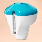2 IN 1 FLOATING CL DISPENSER W/THERMO METER