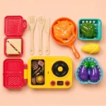 Kids Play House Kitchen Set Toy – Cooking Role Play Food Playset - Image 3