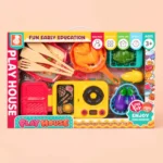 Kids Play House Kitchen Set Toy – Cooking Role Play Food Playset