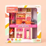 Dream Kitchen DIY Playset – Kids Home Kitchen Toy Set with Accessories