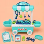 Kids Doctor Playset Toy – Medical Clinic Role Play Set with Accessories - Image 3