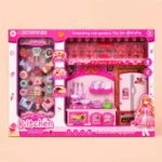 Kids Kitchen Playset with Accessories – Sweet Playing House Cooking Set