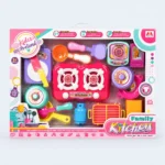 Kids Kitchen Play Set Cooking Toy Utensils Pretend Play Food Set