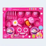 Kids Tea Service Playset – Kitchen Pretend Play Toy Set