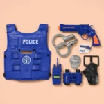 Police Force Toy Set – Kids Military Role Play Kit with Gun & Accessories - Image 2