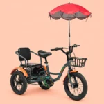 Kids Tricycle 3 Wheel Bicycle with Seat & Sun Shade Ride On Toy