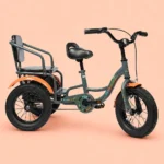 Kids 3-Wheel Bicycle 12” – Tricycle with Back Seat & Storage Basket - Image 3