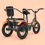 Kids 3-Wheel Bicycle 12” – Tricycle with Back Seat & Storage Basket - Image 2