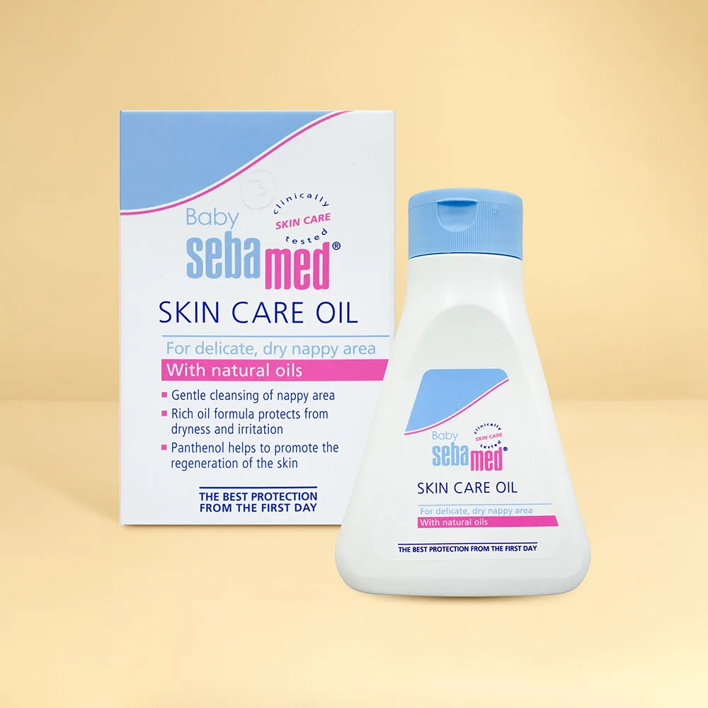SEBA MED BABY SKIN CARE OIL 150ML Sebamed Baby Skin Care Oil for Delicate Baby Skin - Image 1