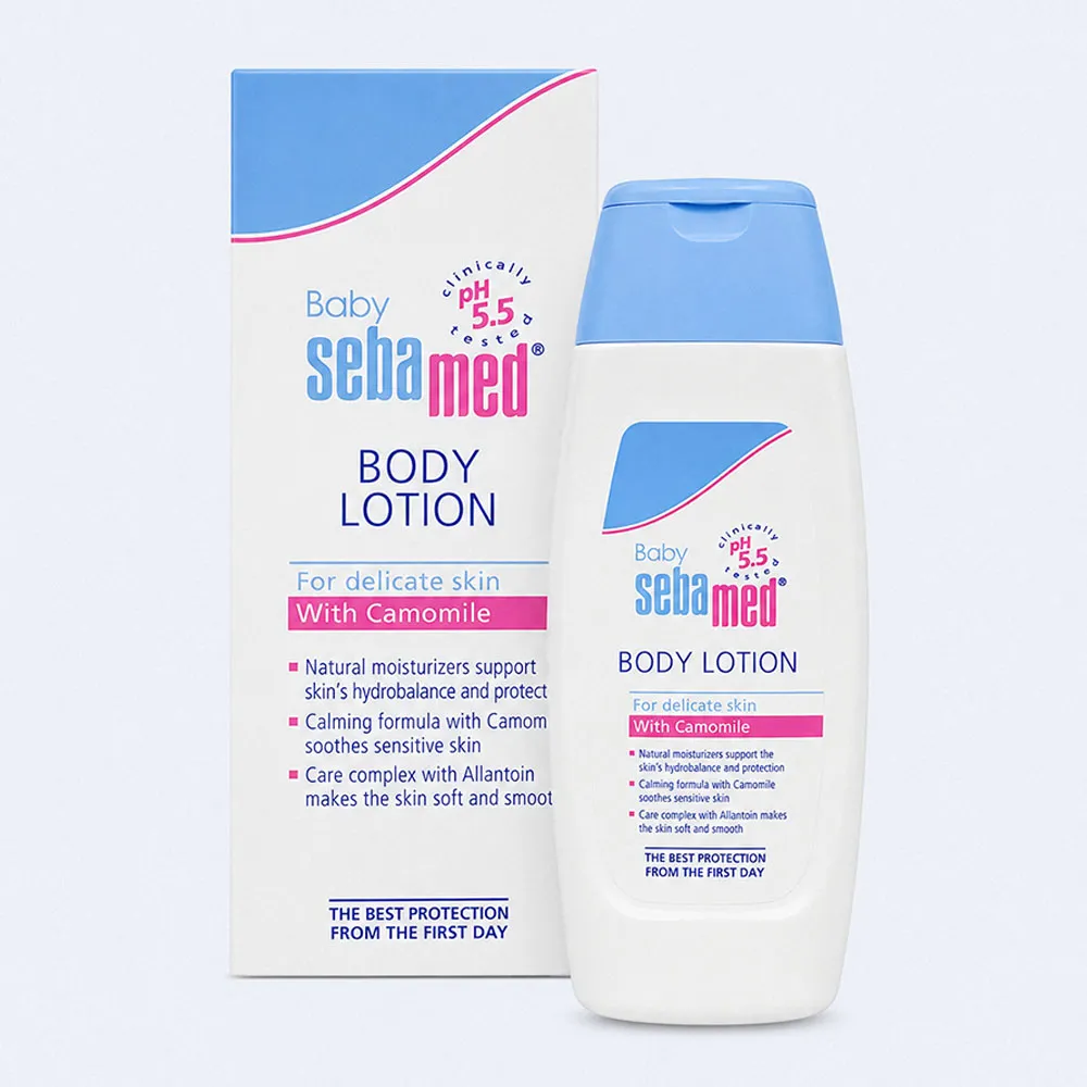 Sebamed Baby Body Lotion for Delicate Skin with Camomile Sebamed Baby Body Lotion for Delicate Skin with Camomile