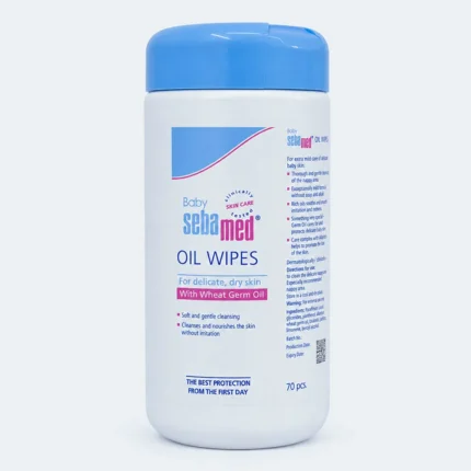 SEBAMED OIL WIPES 70PCS