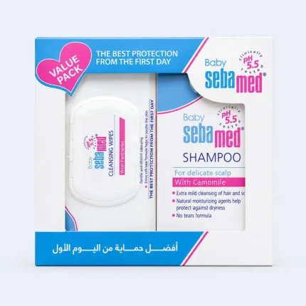 SEBAMED BABY SHAMPOO WITH WIPES