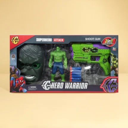 Superhero Warrior Toy Set