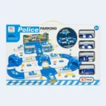 Kids Police Parking Playset