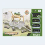 Kids Military Parking Playset
