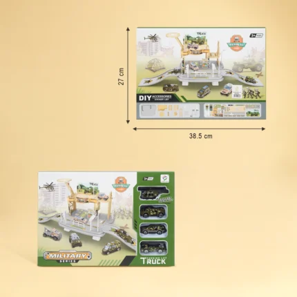 Military Parking Playset