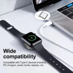 Apple Watch Magnetic Fast Charger USB-C Cable 1m Quick Charge - Image 2