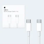 Apple USB-C 60W Charge Cable 1m Fast Charging Data Sync Durable
