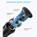 Anker 30W Dual Port Car Charger Fast USB-C Compact Adapter - Image 6