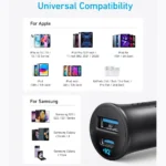 Anker 30W Dual Port Car Charger Fast USB-C Compact Adapter - Image 5