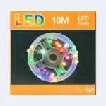 10M LED Flash String Lights Decorative Multicolor Lighting Strip