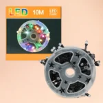 10M LED Flash String Lights Decorative Multicolor Lighting Strip - Image 3