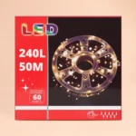 50M LED Flash String Lights 240 LEDs Decorative Warm Lighting - Image 7
