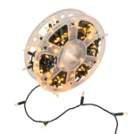 50M LED Flash String Lights 240 LEDs Decorative Warm Lighting - Image 4